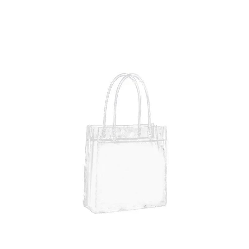 Transparent PVC bag for travel and organization