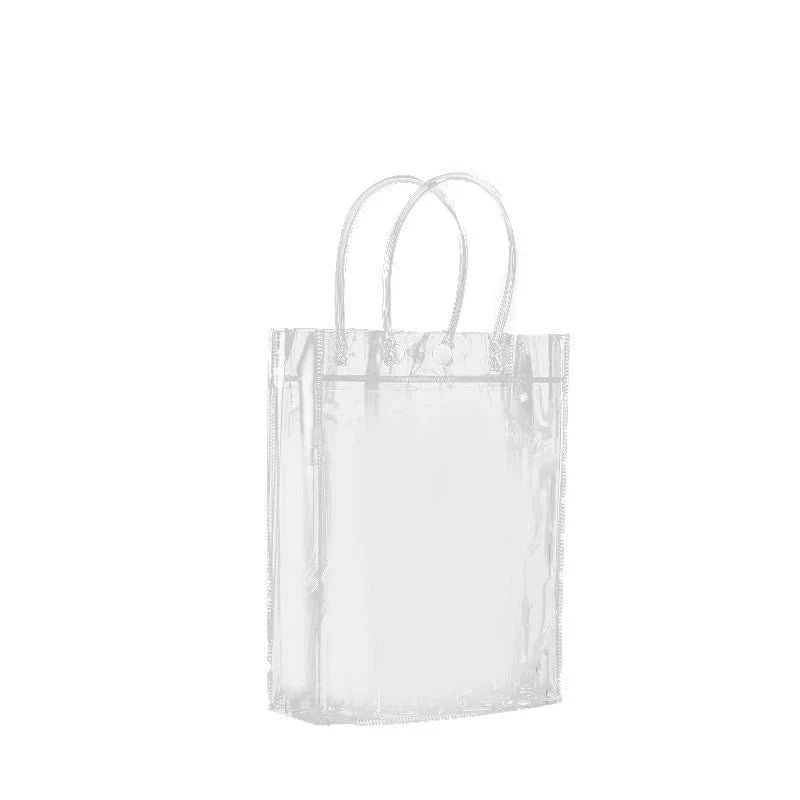 Transparent PVC bag for travel and organization