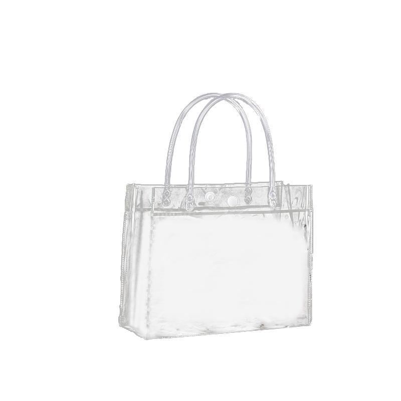 Transparent PVC bag for travel and organization