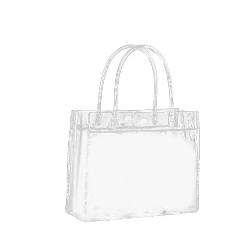 Transparent PVC bag for travel and organization