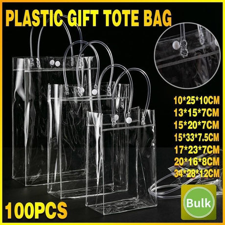 Transparent PVC bag for travel and organization
