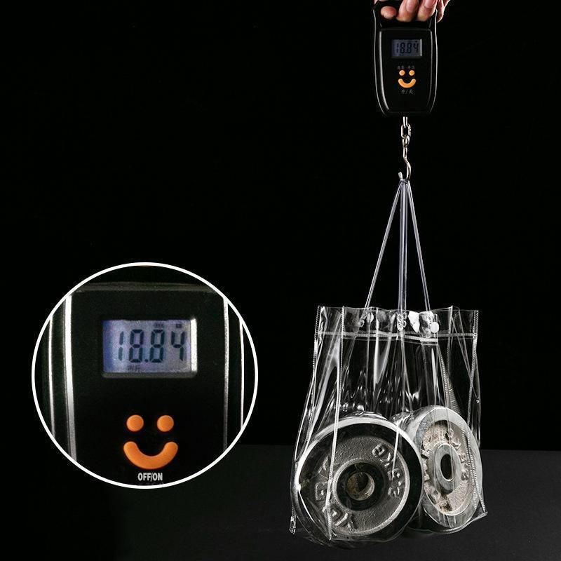 Transparent PVC bag for travel and organization