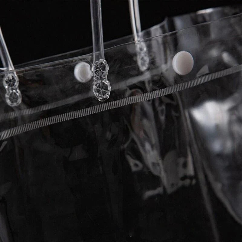 Transparent PVC bag for travel and organization