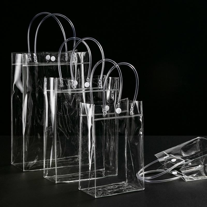 Transparent PVC bag for travel and organization