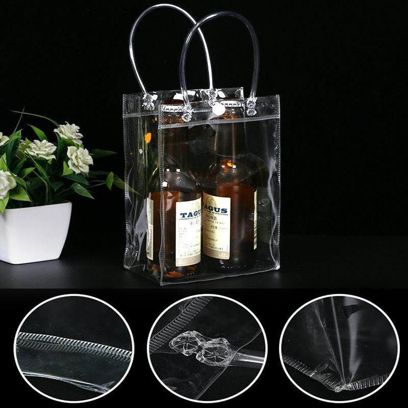Transparent PVC bag for travel and organization