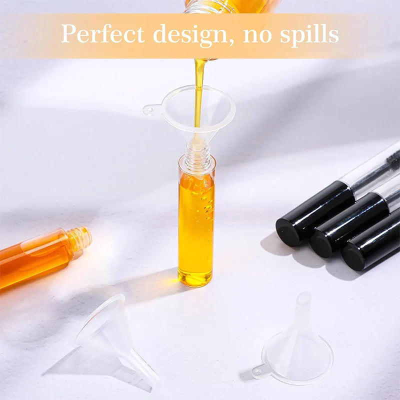 20pcs 10ml Clear Empty Eyeliner Tubes Refillable Bottles