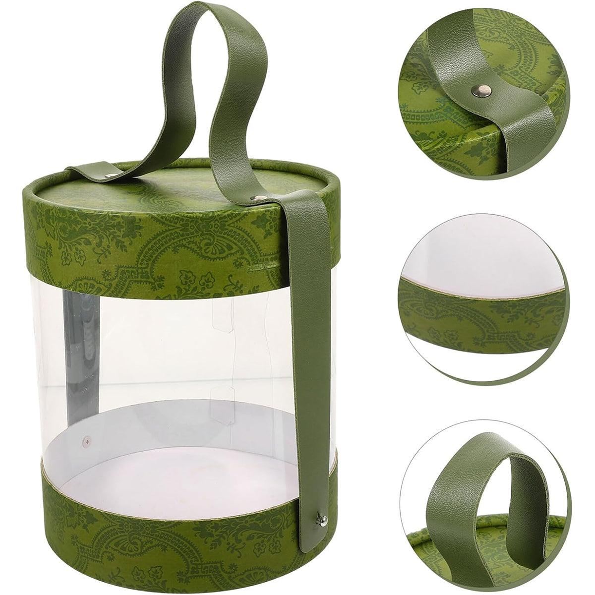 Transparent Bucket Cookie Boxes 10PCS