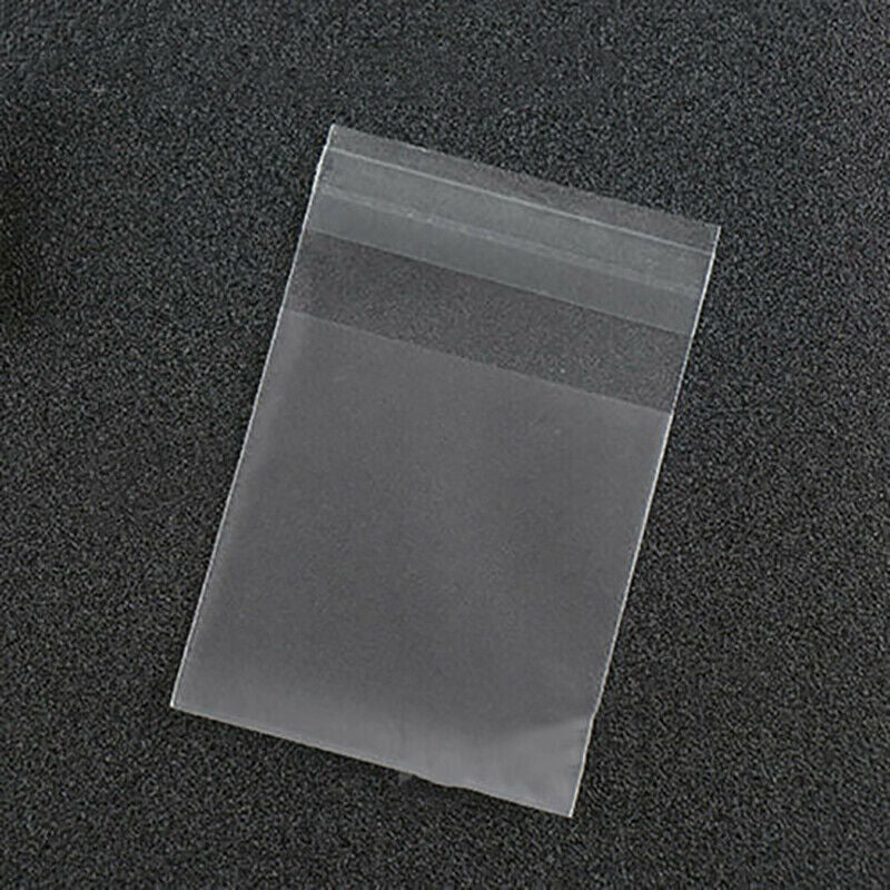 Clear Plastic Self Adhesive Candy Packaging Bags 100PCS