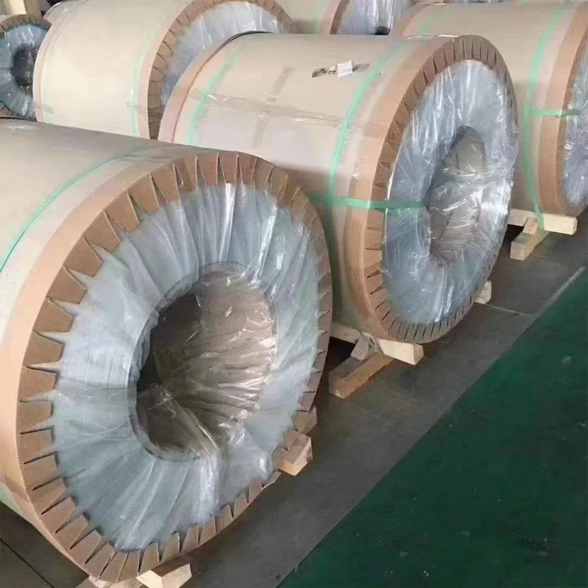 Paper Coil Edge Guards for Steel Metal Roll Protection