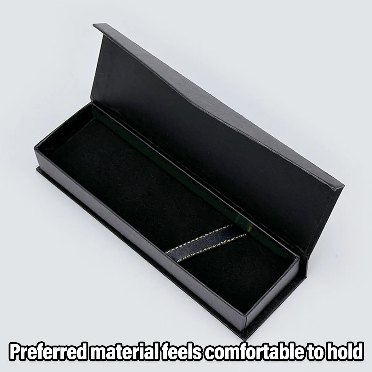 10pcs Black Pen Gift Boxes Clamshell Display Packaging