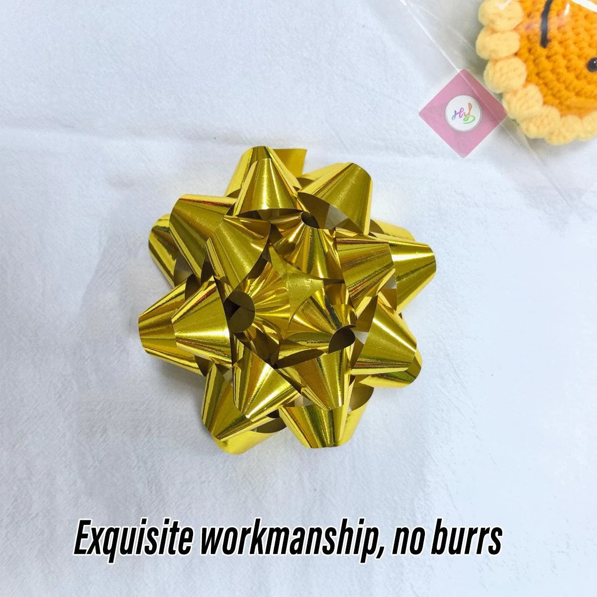 Star Flower Ribbon Bows Gift Wrapping 100PCS