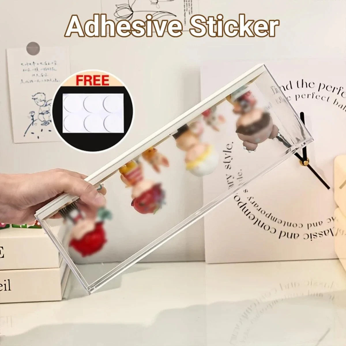 Display Storage Box Transparent 1Pack