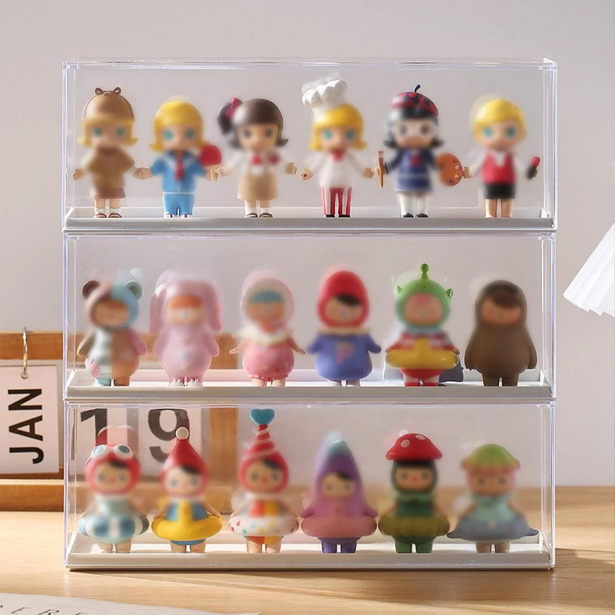 Display Storage Box Transparent 1Pack