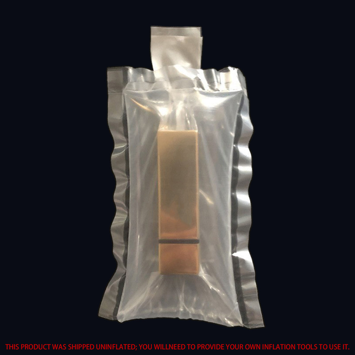 100PCS Clear Inflatable Lipstick Protective Bags Shockproof Packaging