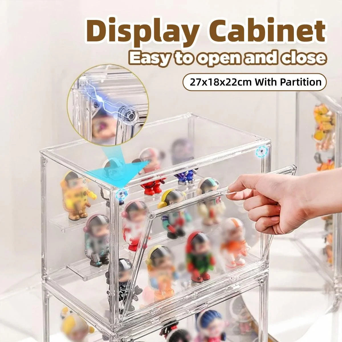 Blind Box Storage Display Case Transparent Dustproof