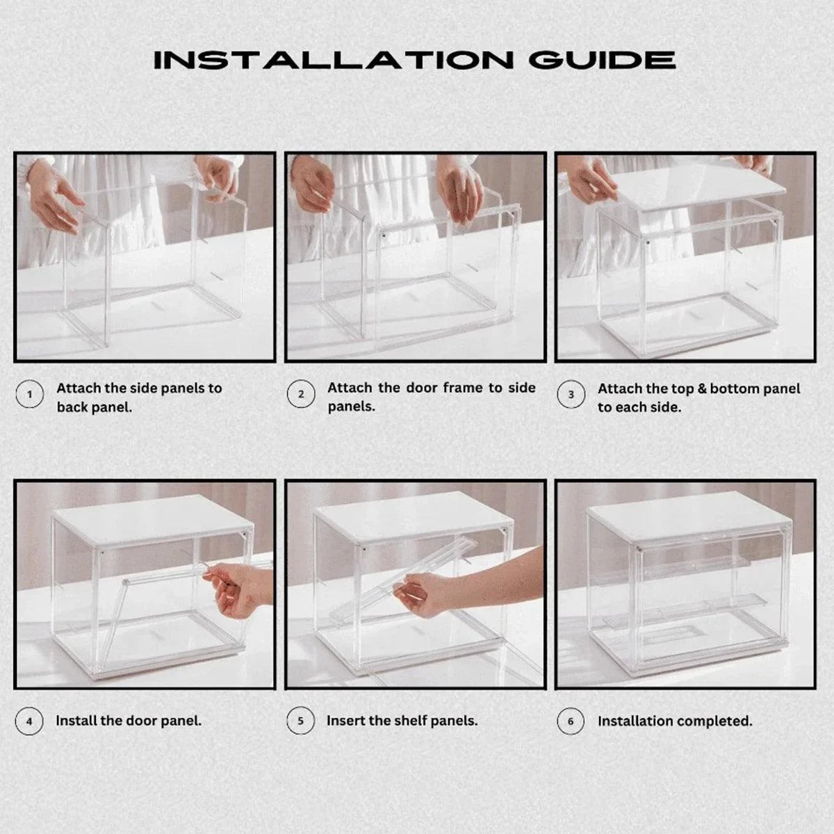 Blind Box Storage Display Case Transparent Dustproof
