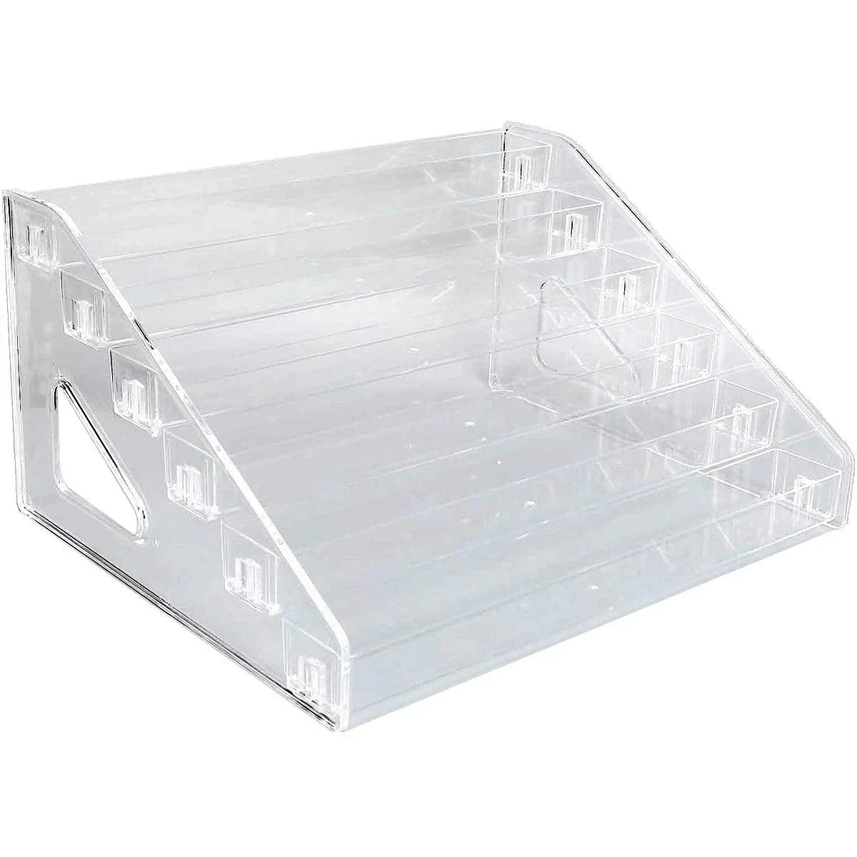 6/7 Layer Multi Layer Clear Display Rack Organizer Stand