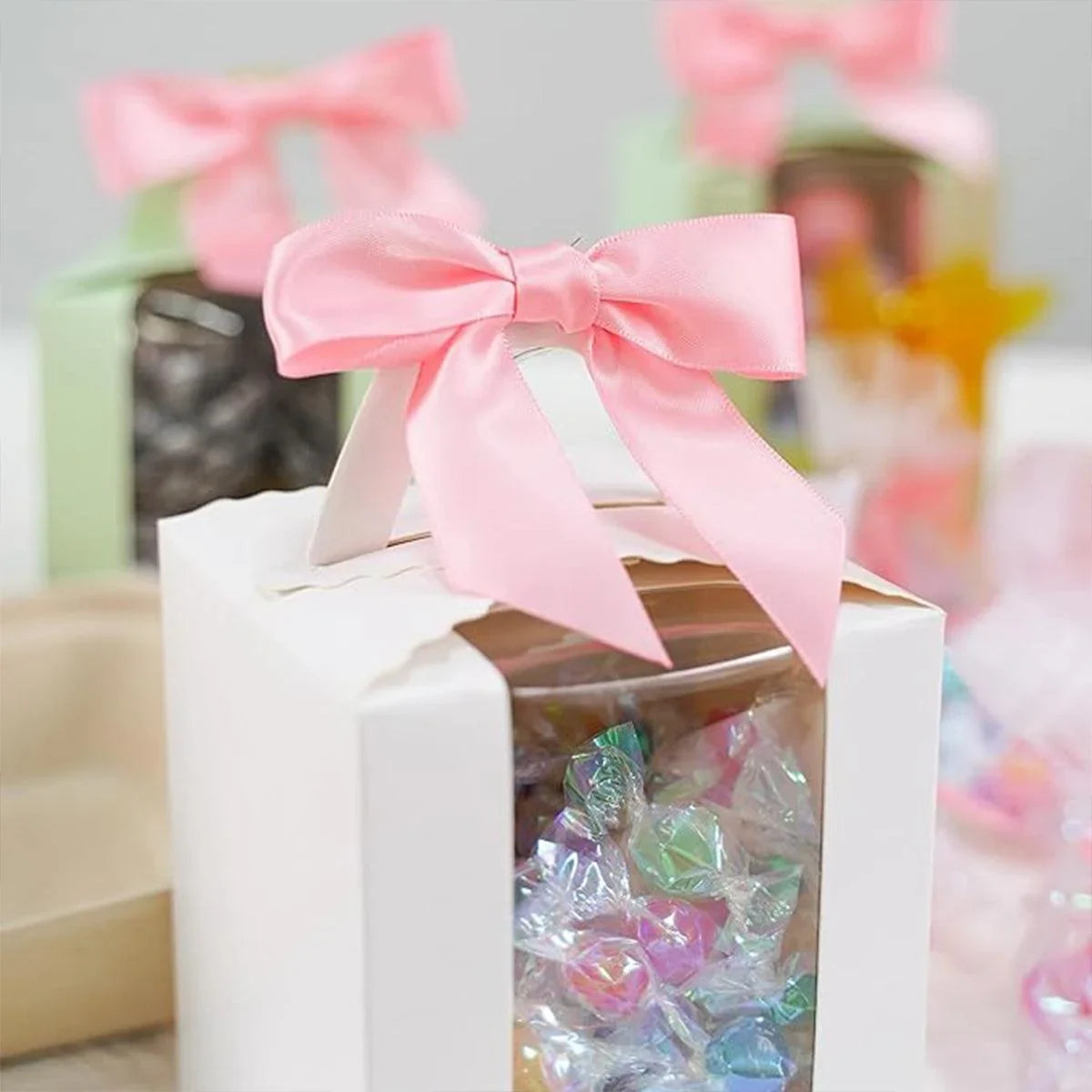 Bow Decorative Ties Gift Packaging 50PCS