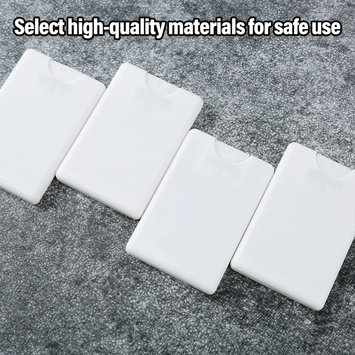100pcs 20ml Portable Perfume Card Spray Bottles Refillable