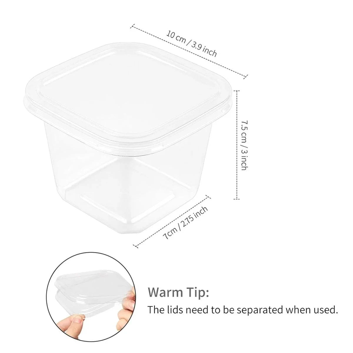 Dessert Box Cake Box Bakery Packaging 100PCS