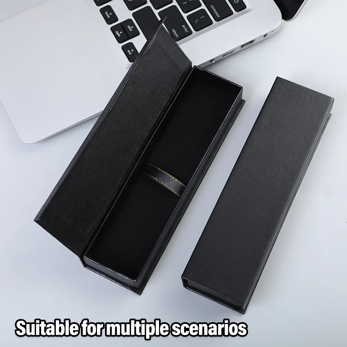 10pcs Black Pen Gift Boxes Clamshell Display Packaging