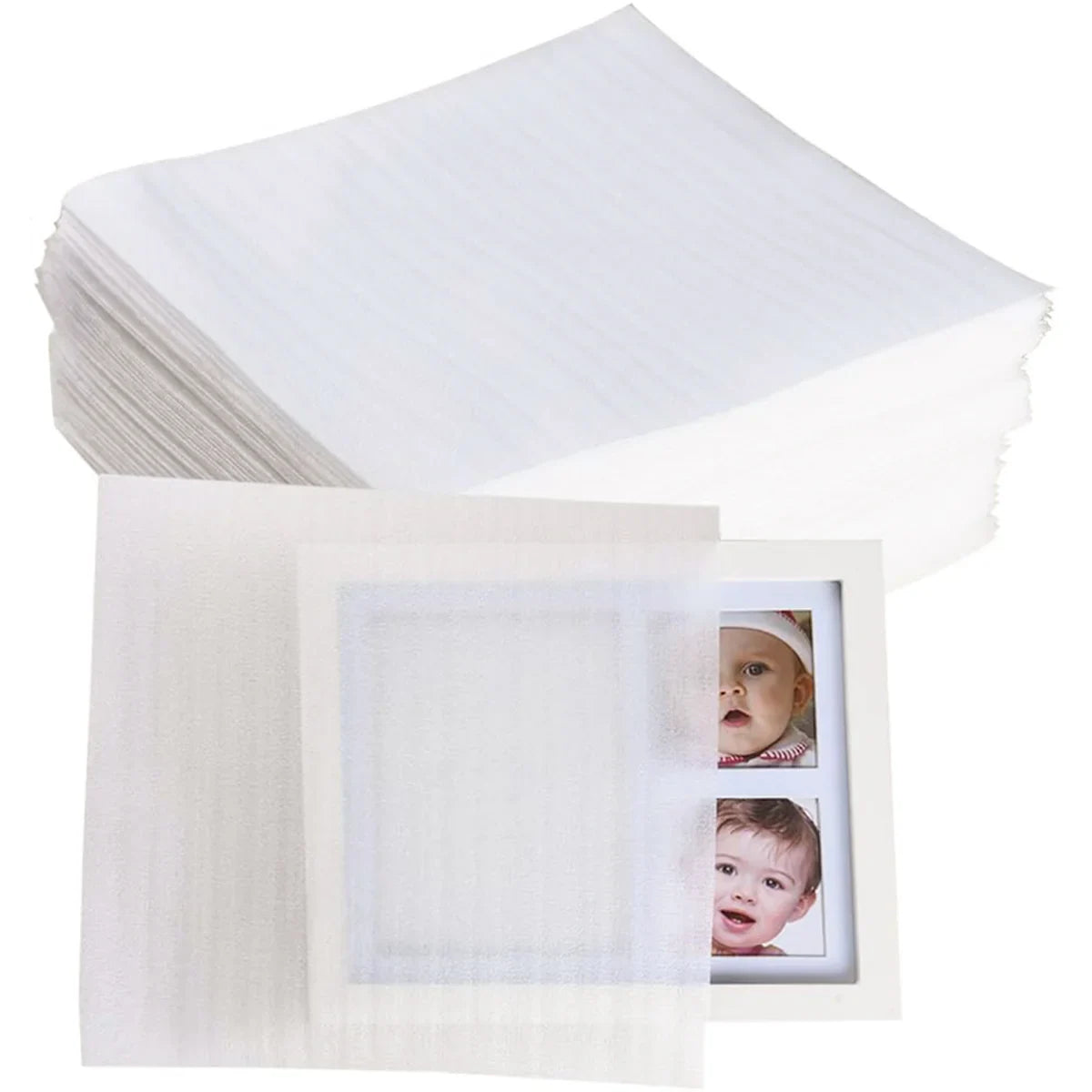100pcs Pearl Cotton Foam Bags for Fragile Item Protection