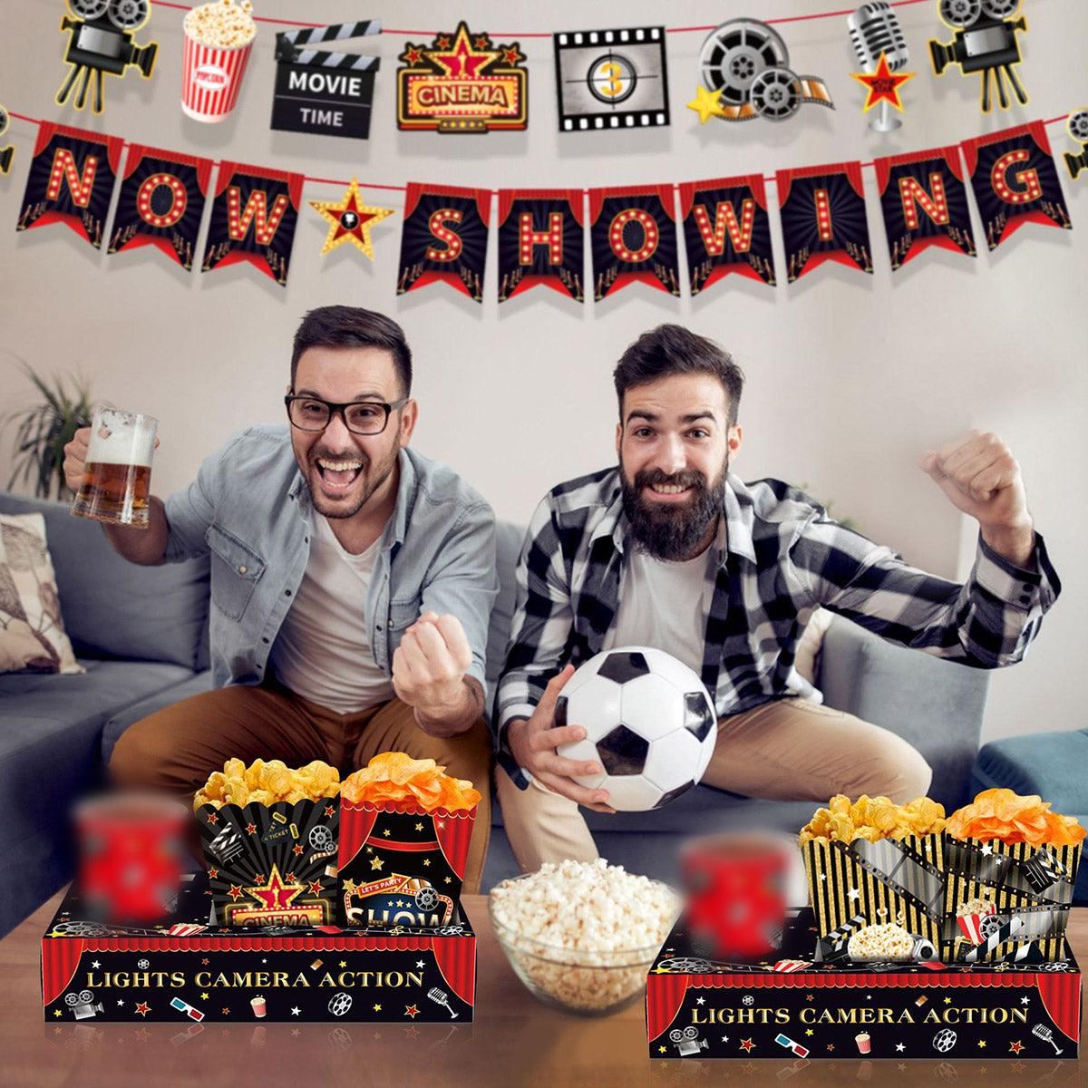  Upgrade your movie night experience with our Popcorn Box Set.