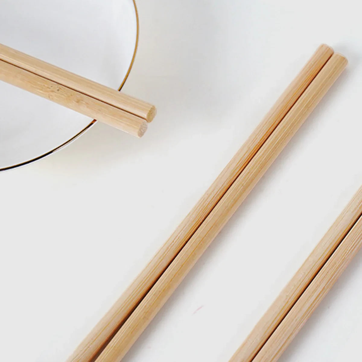 100pcs Disposable Wooden Chopsticks Individually Wrapped