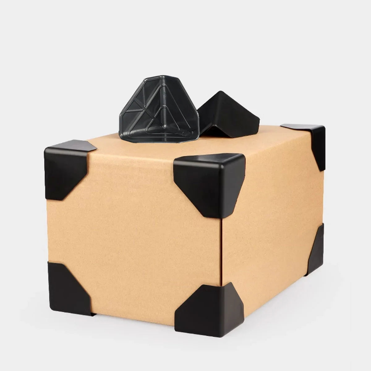 200pcs Plastic Corner Protectors for Carton Box Edges