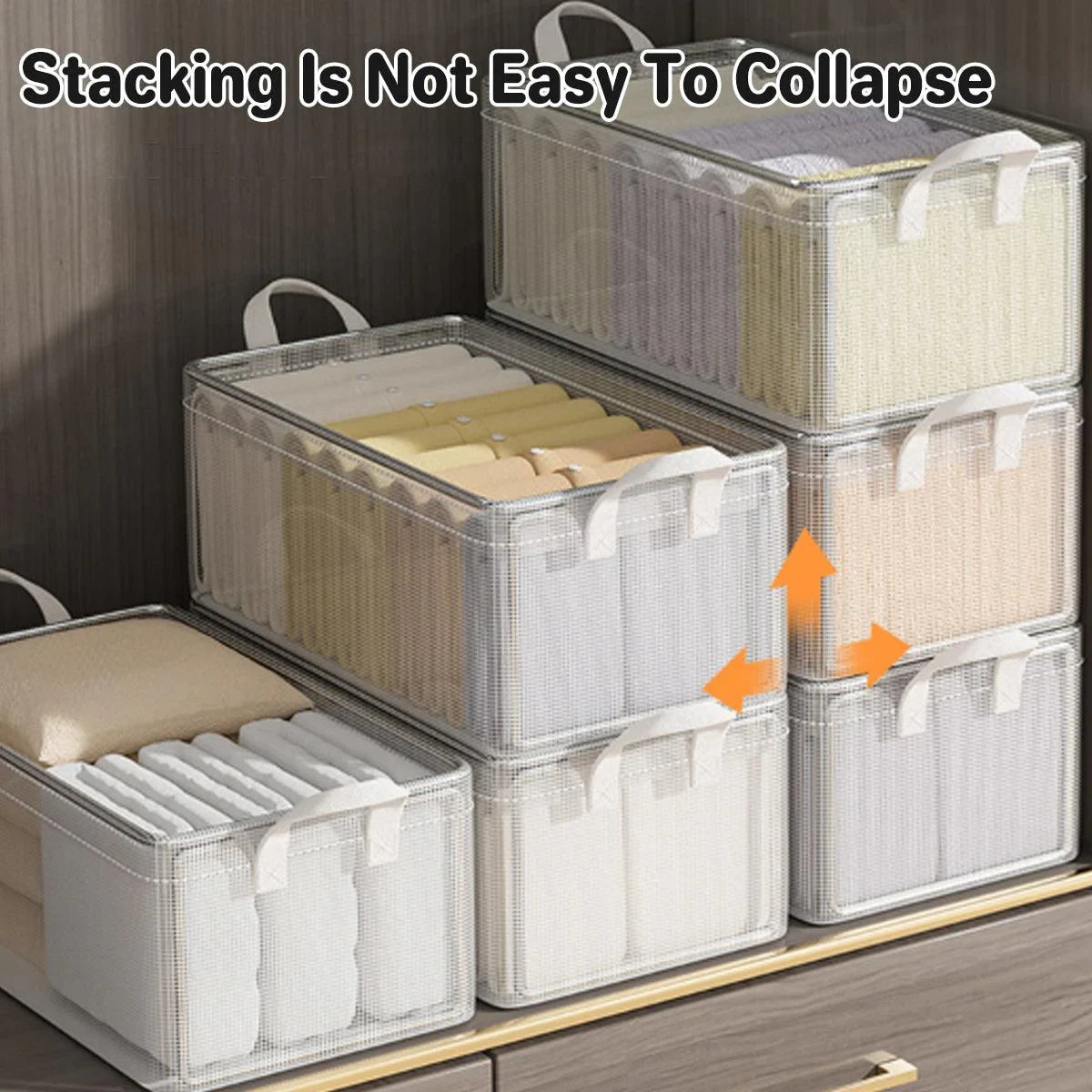 Clothes Storage Basket 4PCS