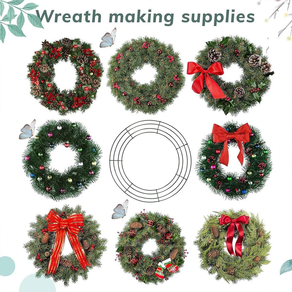 Wreath Wire Floral Craft Decoration 10PCS