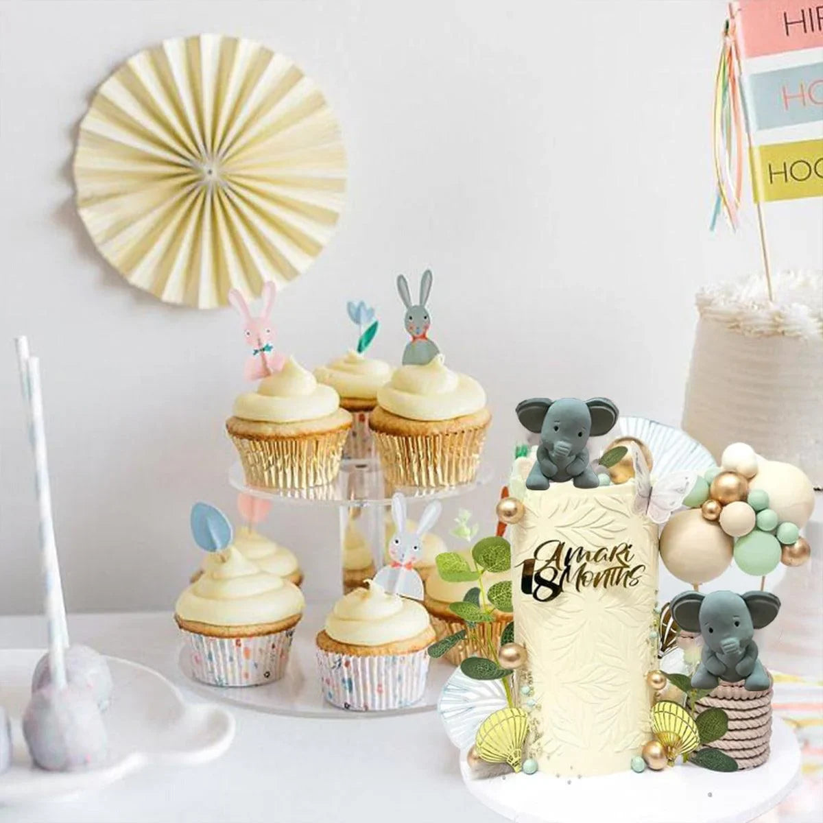 DIY Birthday Cake Decoration Set Baking Supplies 1Set