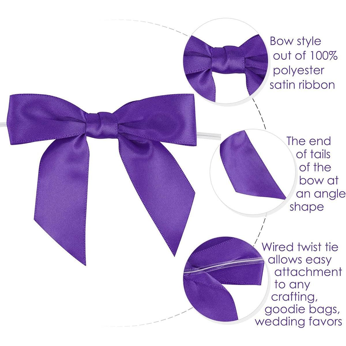 Bow Decorative Ties Gift Packaging 50PCS