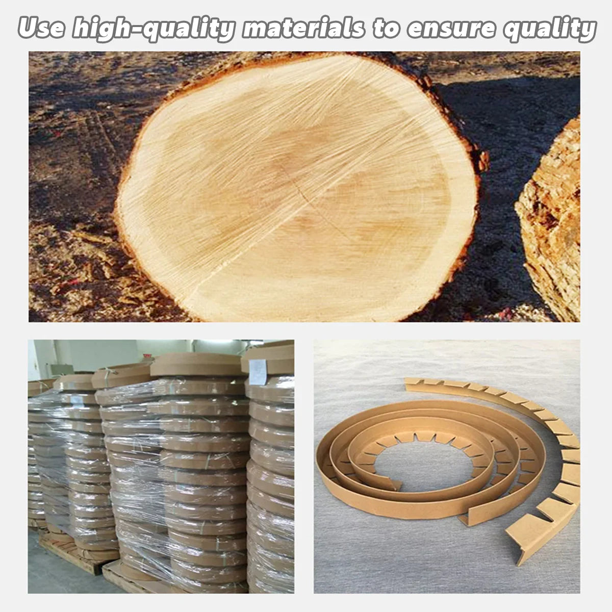 Paper Coil Edge Guards for Steel Metal Roll Protection