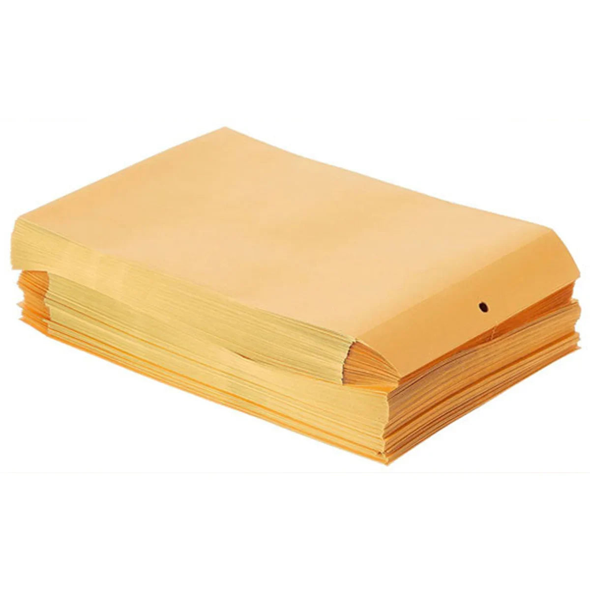 100pcs Kraft Paper Envelope Bags with Iron Buckle