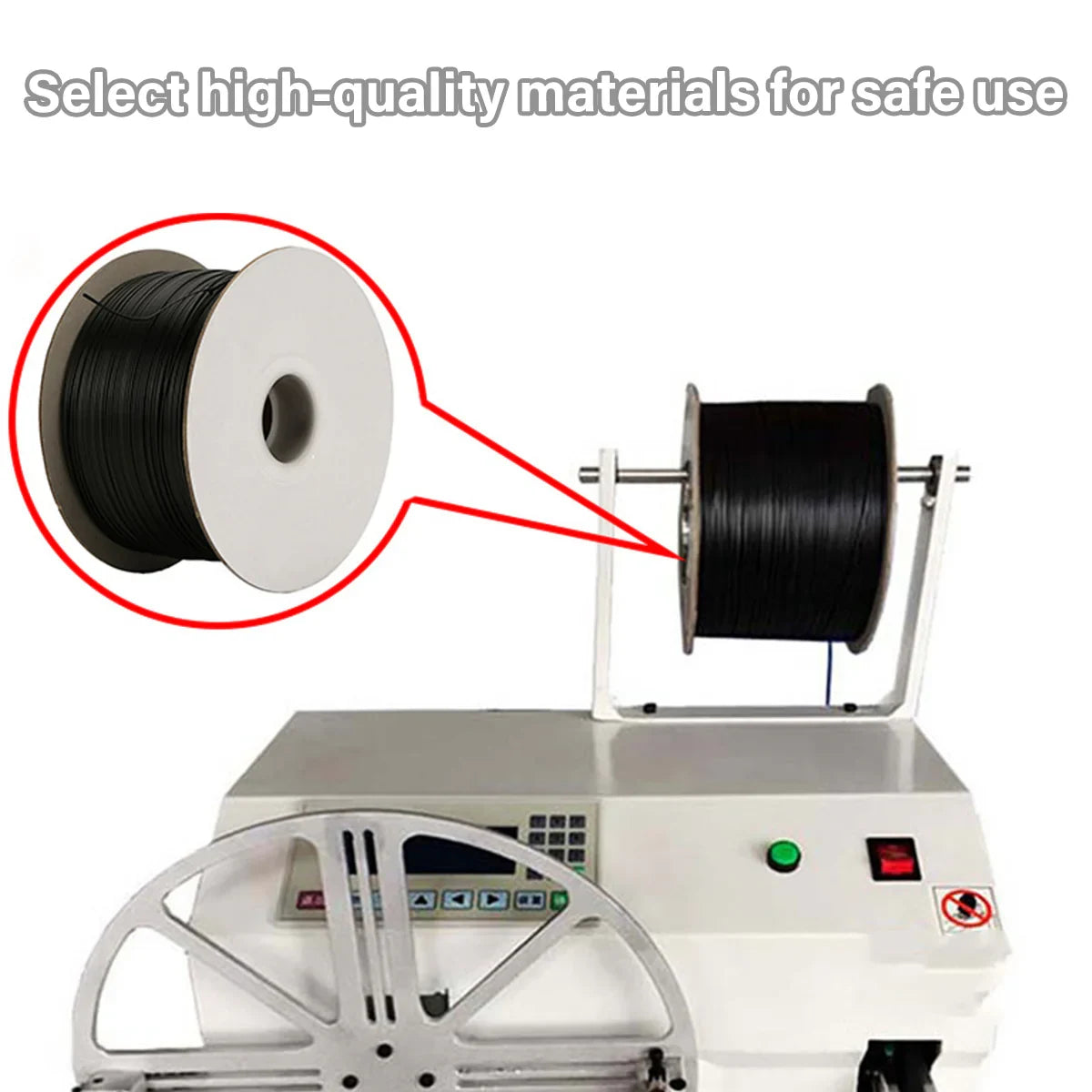 1000m Coiled Tie Binding Wire Roll for Garden Plant Use