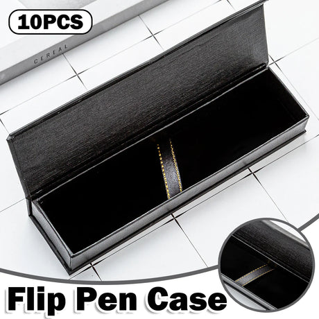 10pcs Black Pen Gift Boxes Clamshell Display Packaging