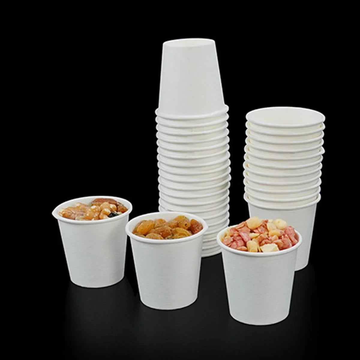 Small Paper Cups 30ml Disposable 100PCS