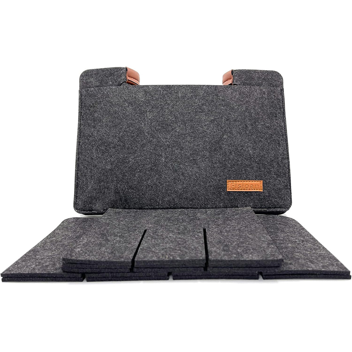 Portable 12 Bottle Wine Carrier Felt Storage Case 40kg Capacity