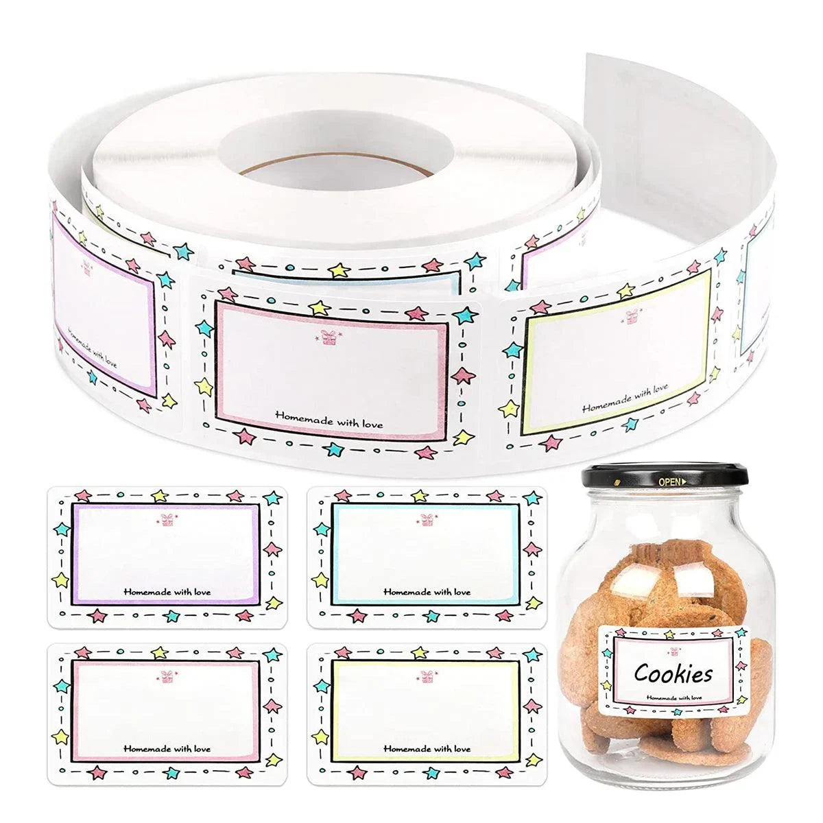 Colour Border Name Label Category Tag Sticker