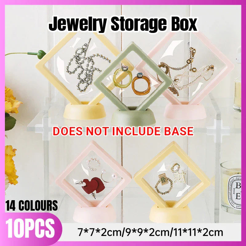 Jewelry Storage Boxes 14Colors 10PCS