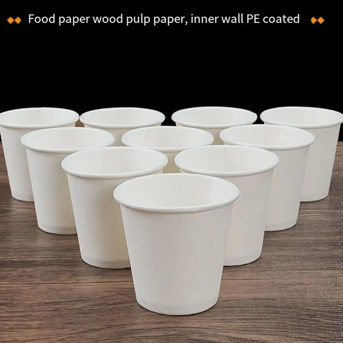 Small Paper Cups 30ml Disposable 100PCS