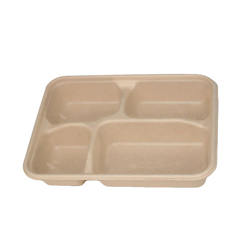 Plant Fibers Takeaway Containers Boxes 25-50pcs