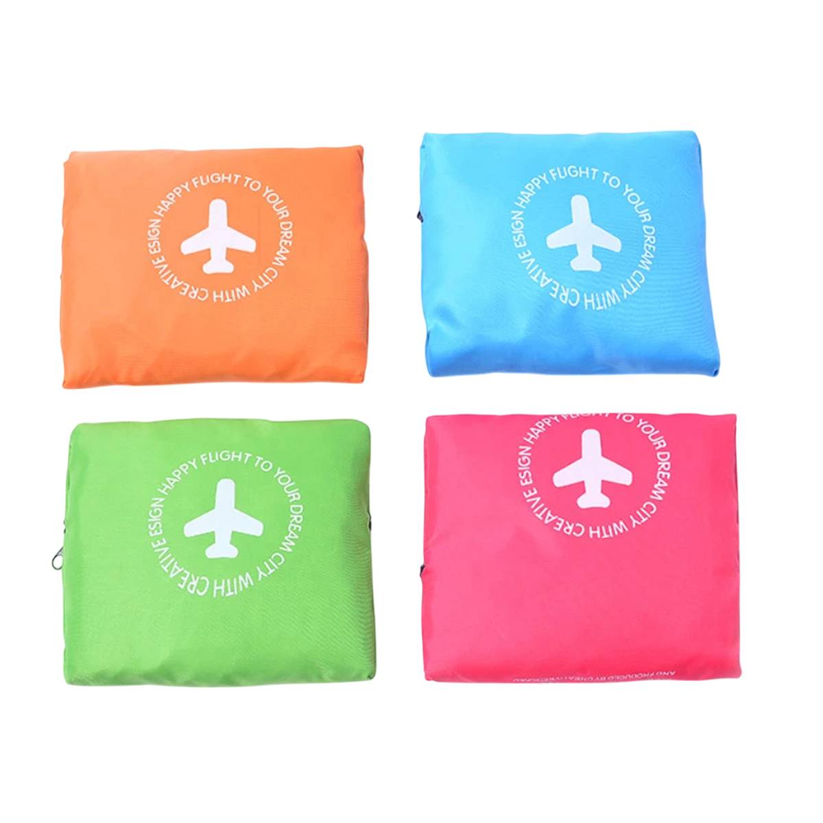 Duffel Storage Bag Waterproof Nylon 4 Colors 1 Piece