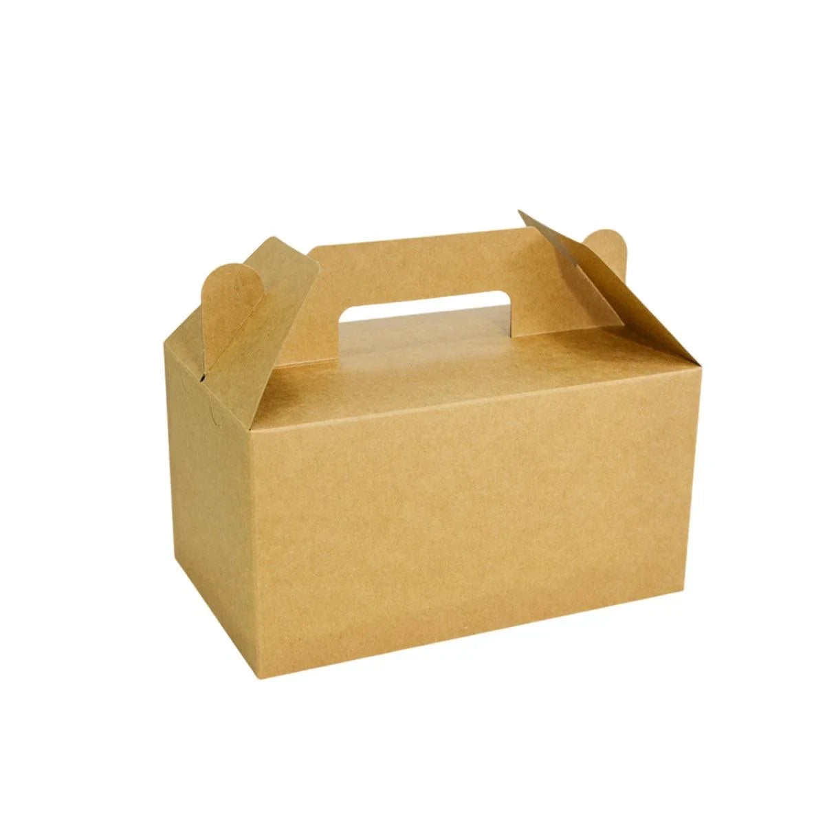 Kraft Paper Fried Chicken Box Takeaway Packaging Container 50PCS