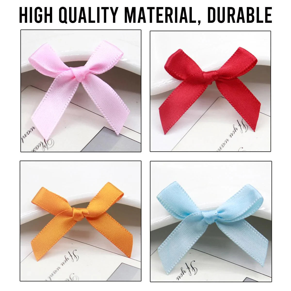 Ribbon Bow Decorative Craft Supplies 50PCS