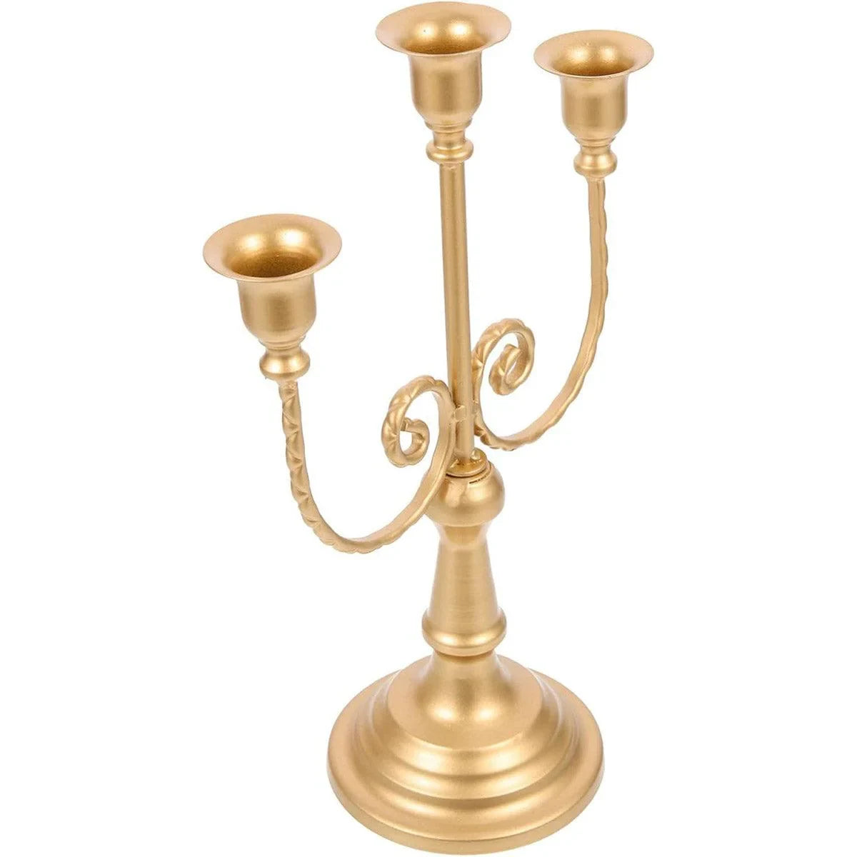 Metal European Candle Holder 1Pack