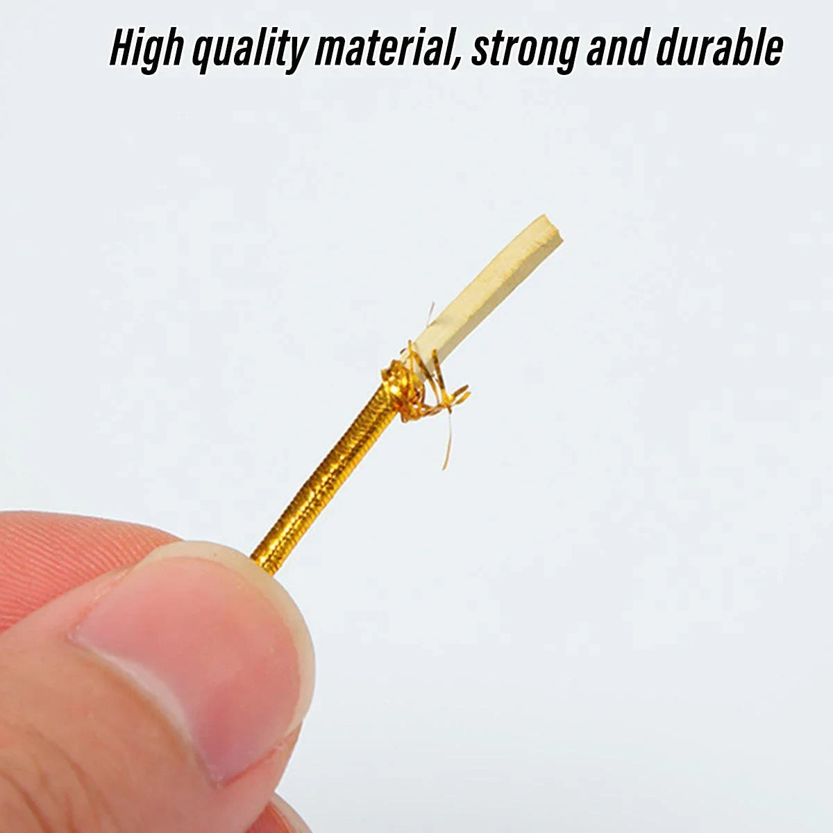 Elastic Rope Cord Gold Silver Stretch String 10PCS