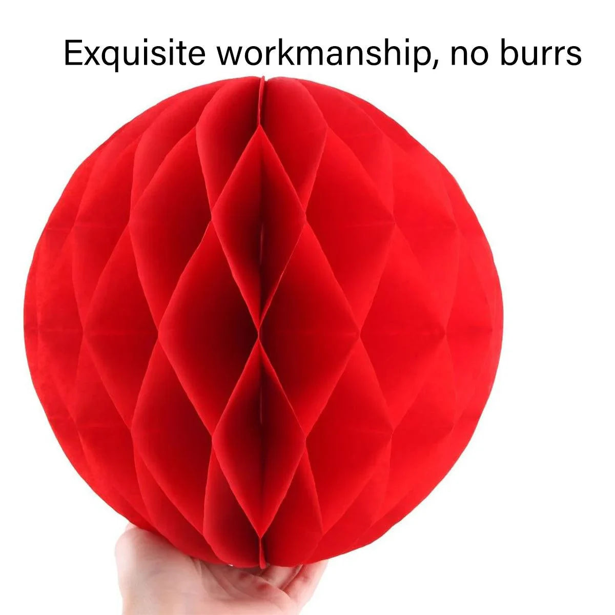 Honeycomb Tissue Paper Ball Party Decorations 10PCS