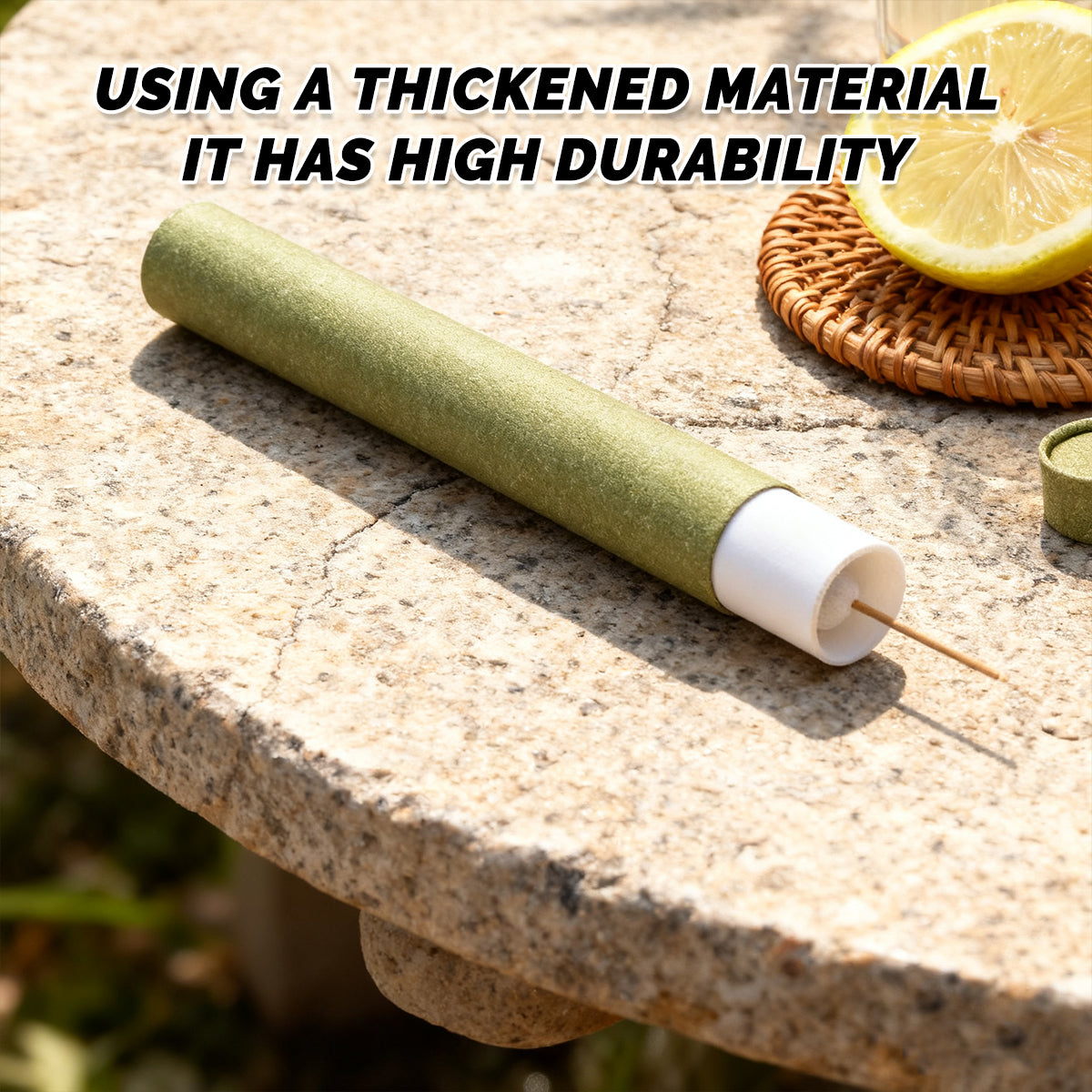 10PCS Incense Paper Tubes 200g Durable Storage in 2 Colours